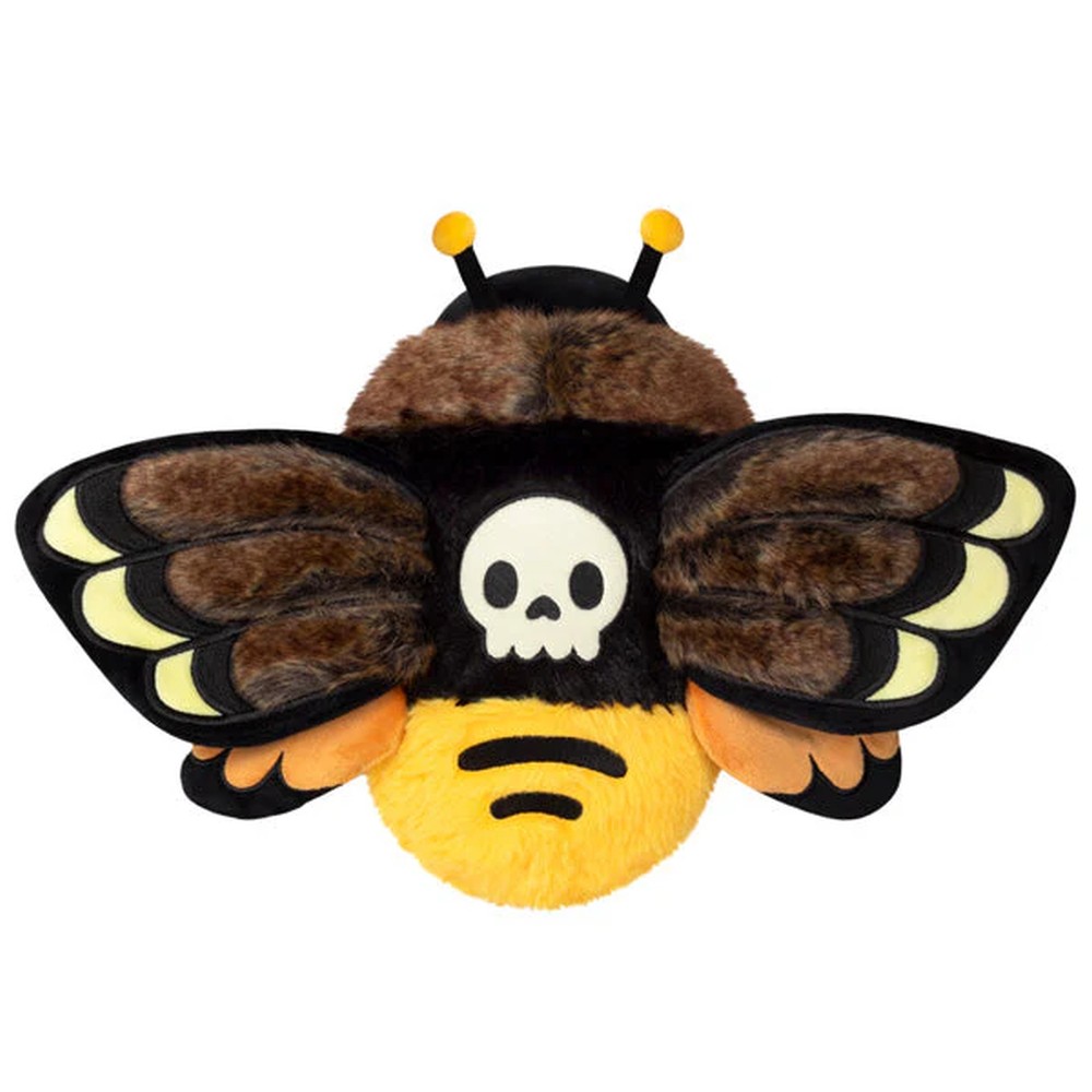 Squishable - Mini Death'shead Hawkmoth Plush toy - Multicolours/White